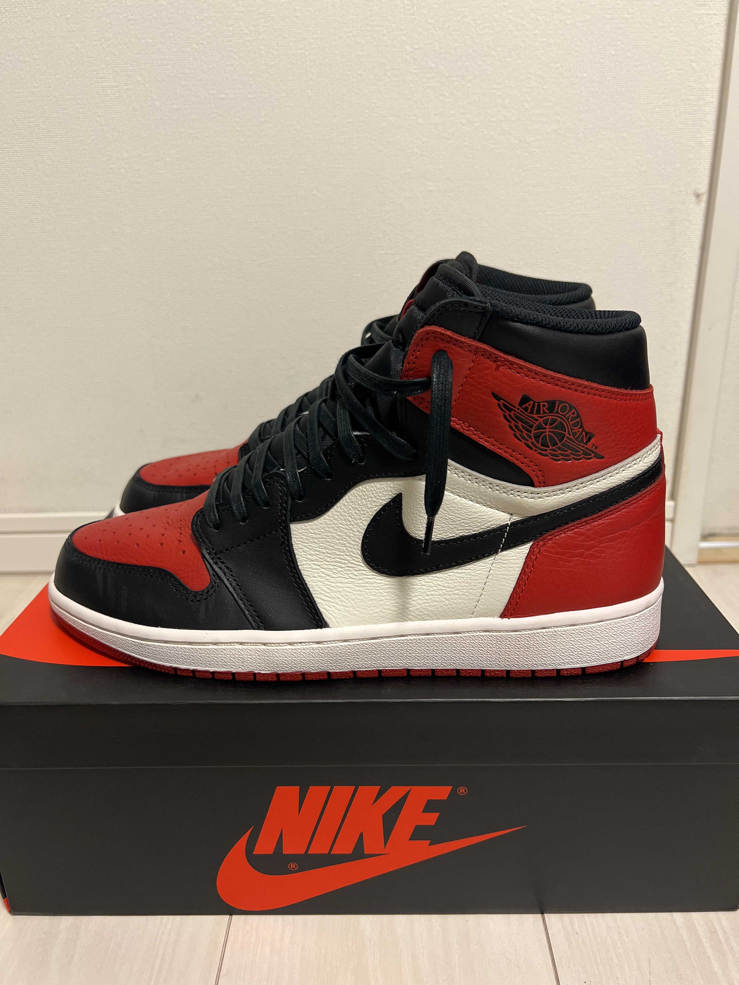 Nike Air Jordan 1 Retro High OG "Bred Toe"