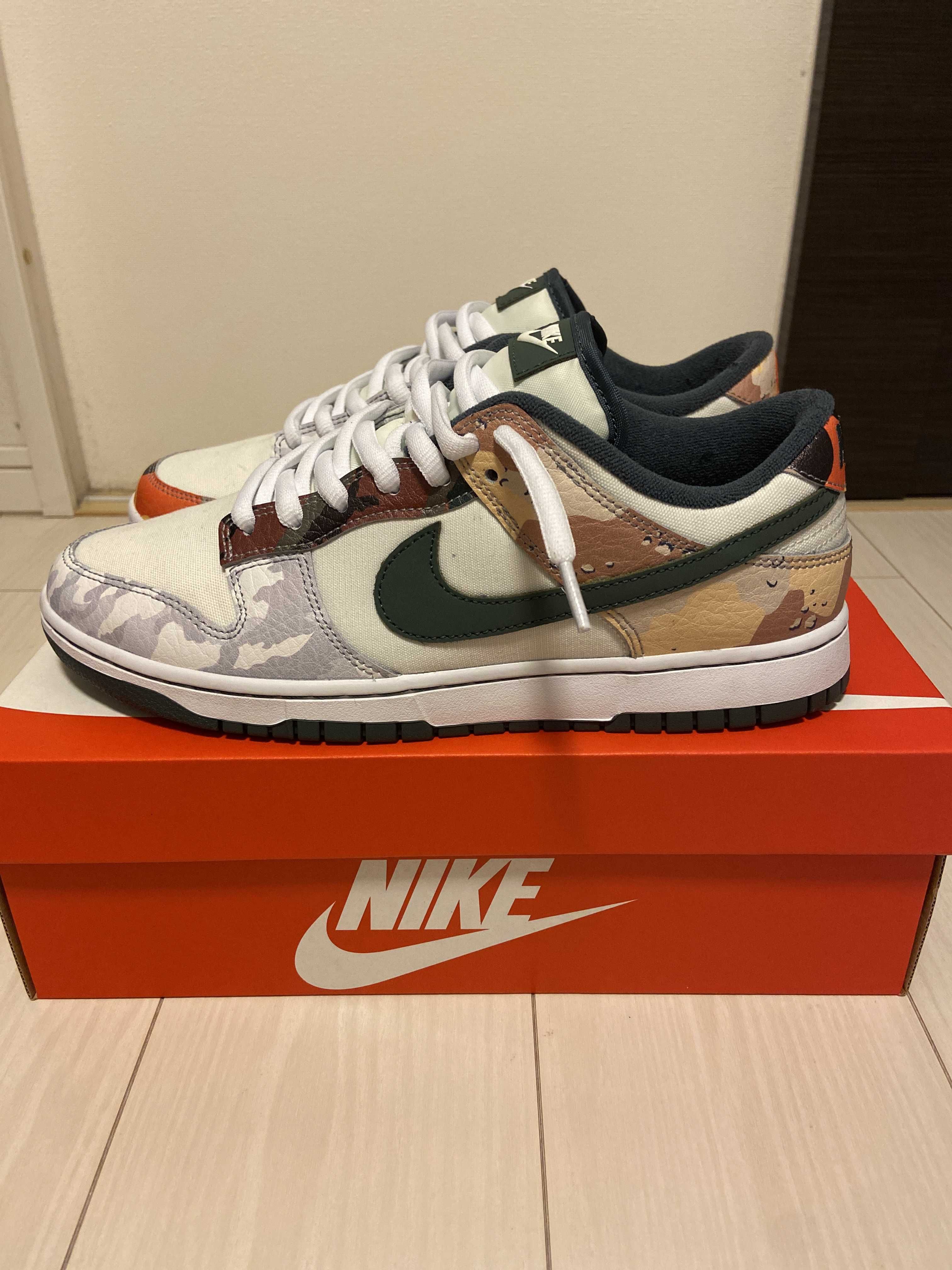 Nike Dunk Low "Sail Multi Camo"