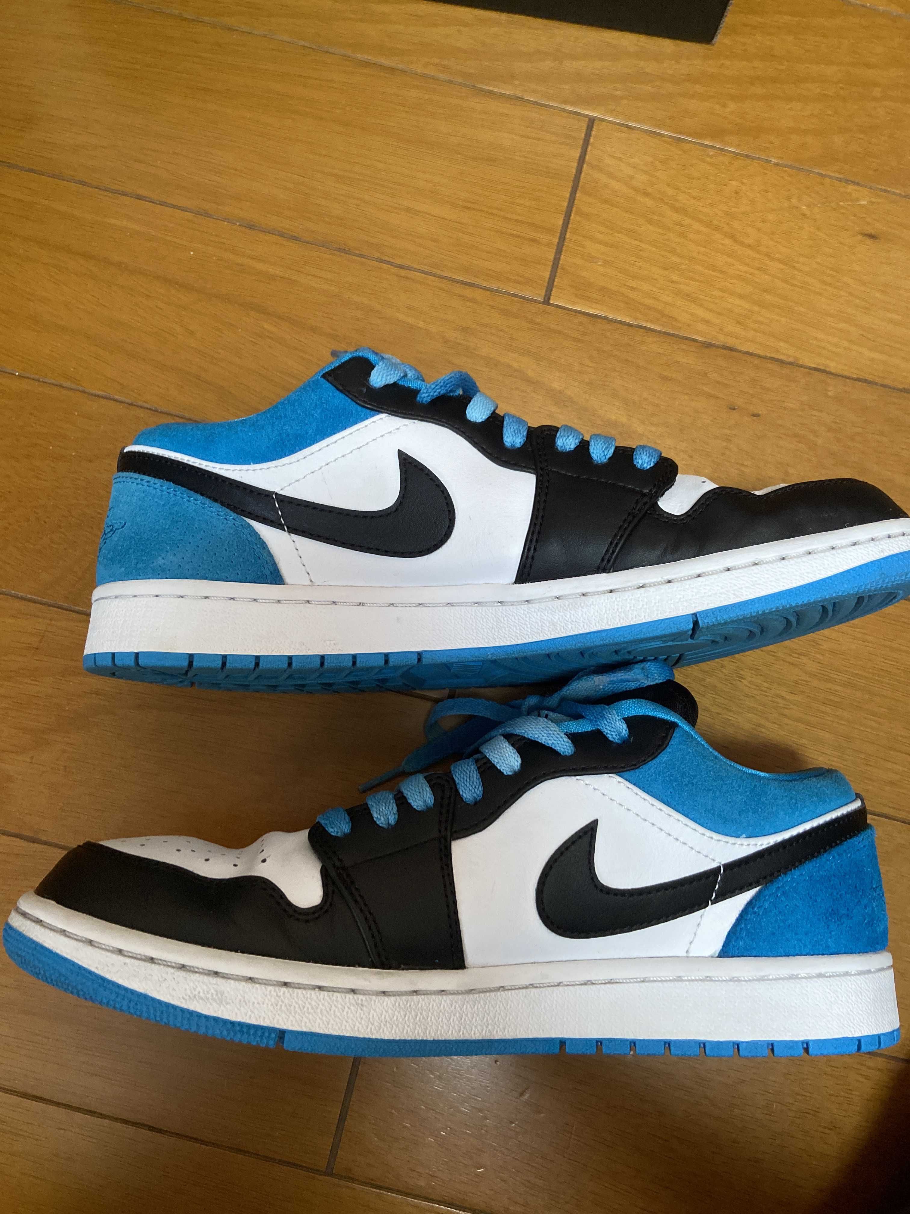 Nike Air Jordan 1 Low SE "Black/Laser Blue/White"