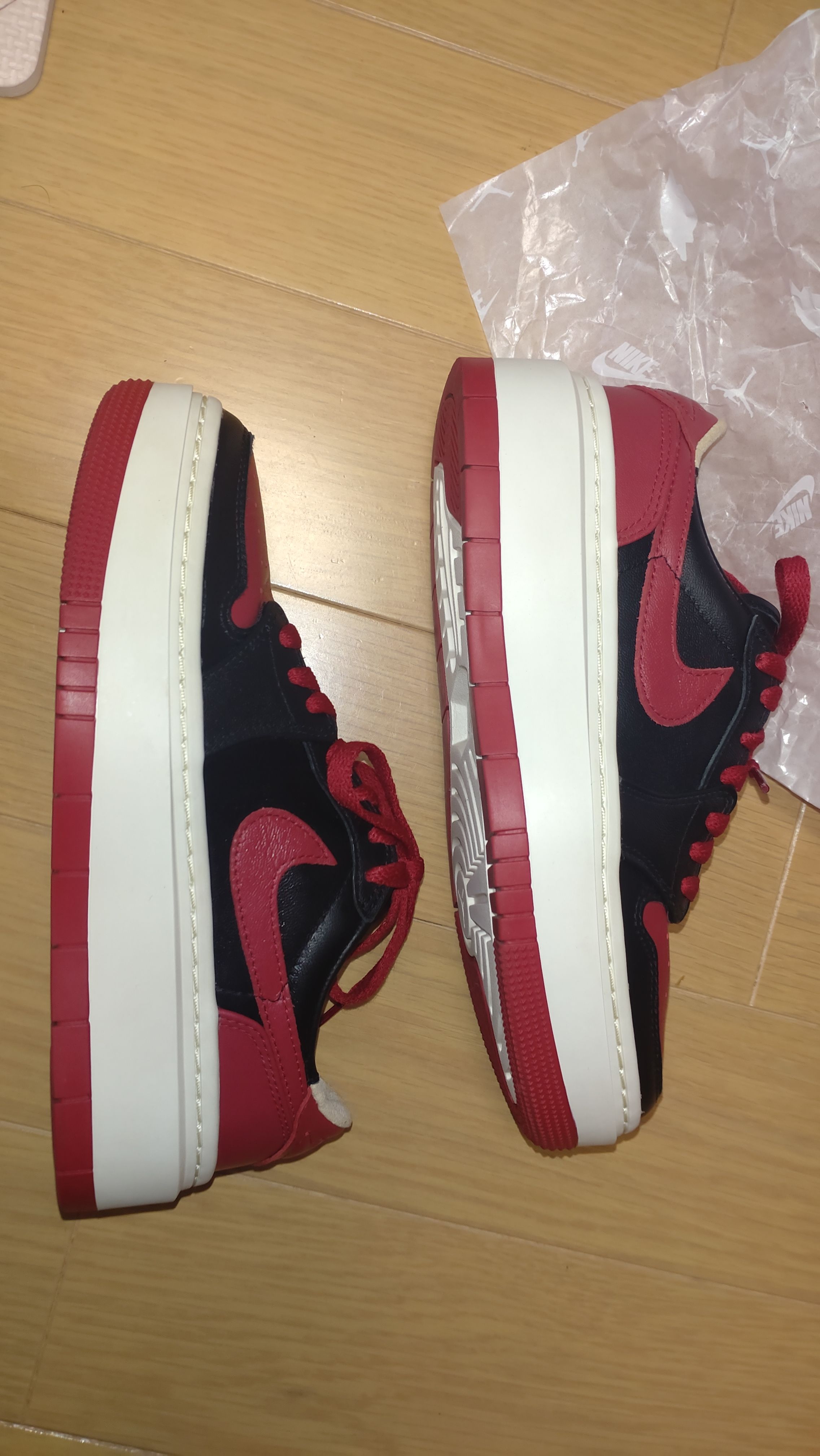 Nike Women's Air Jordan 1 Elevate Low "Bred"