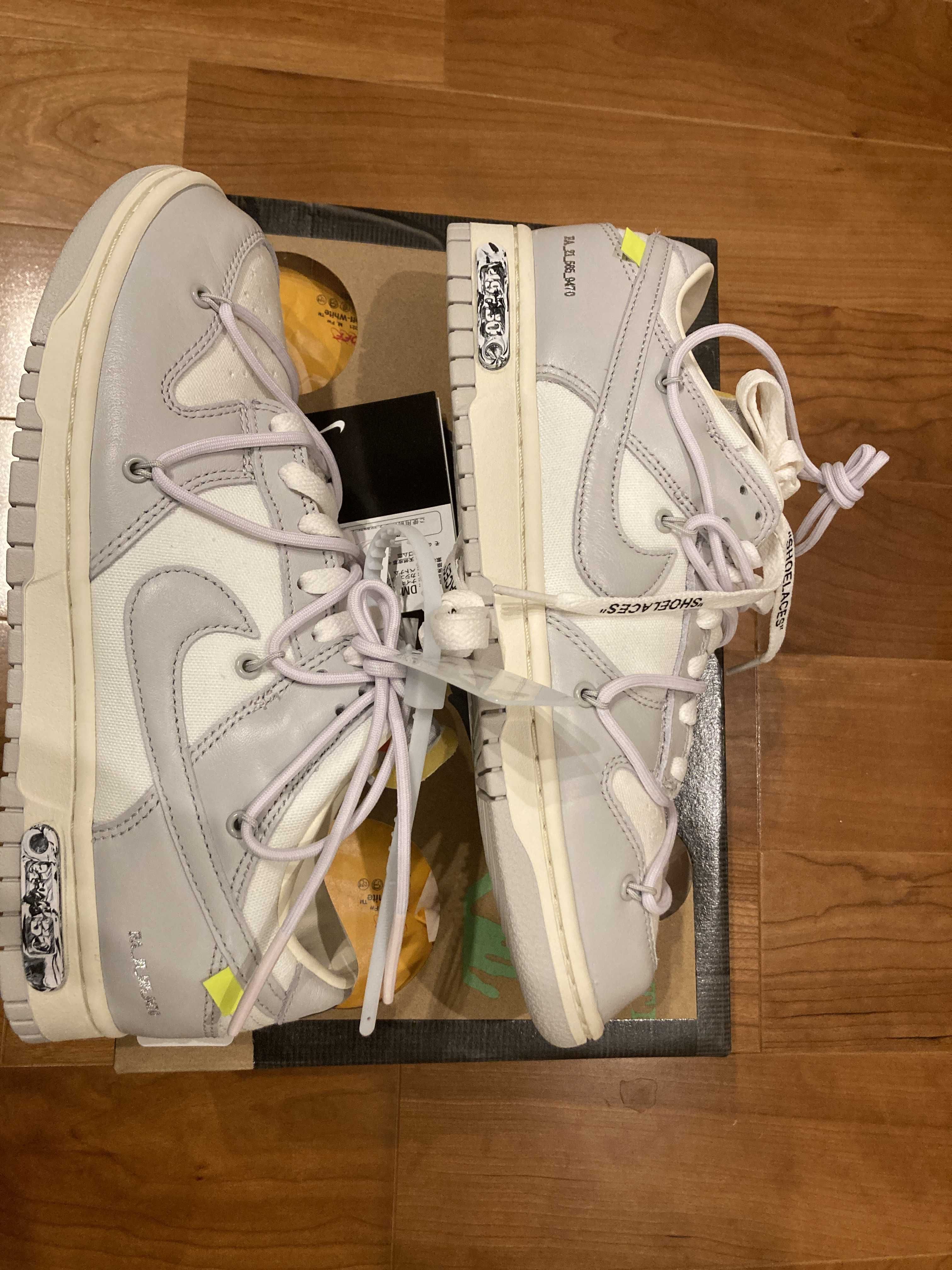Off-White × Nike Dunk Low 1 of 50 "Lot.49"
