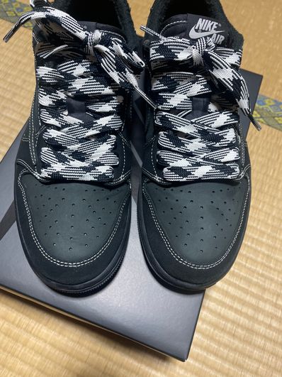 Travis Scott × Nike Air Jordan 1 Low OG SP "Black Phantom"