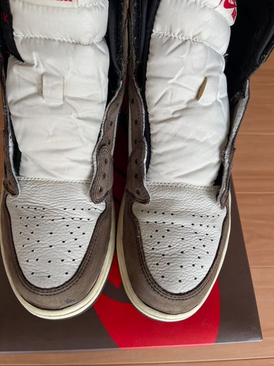 Travis Scott × Nike Air Jordan 1 Retro High OG TS SP "Sail/Dark Mocha"