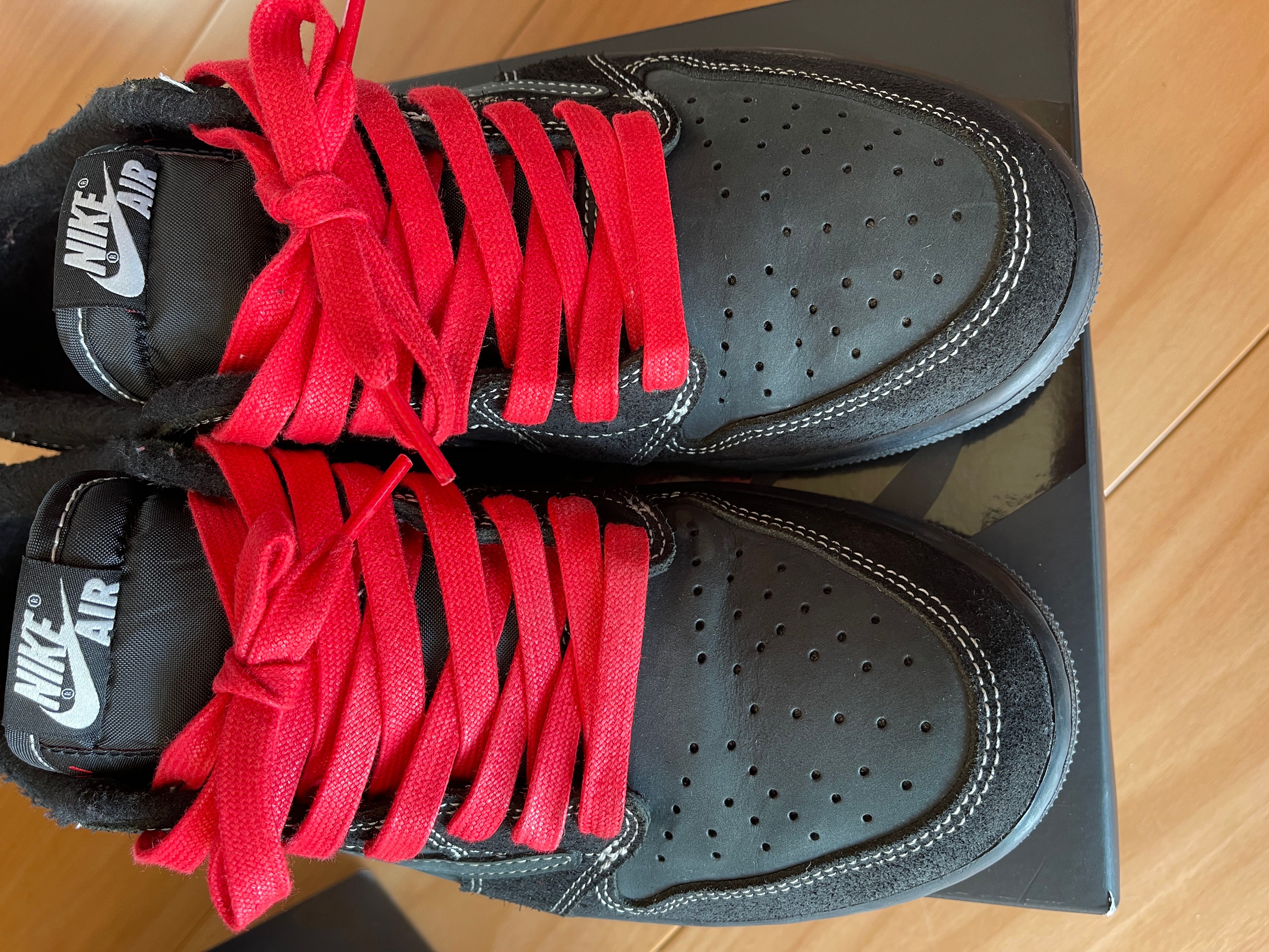 Travis Scott × Nike Air Jordan 1 Low OG SP "Black Phantom"