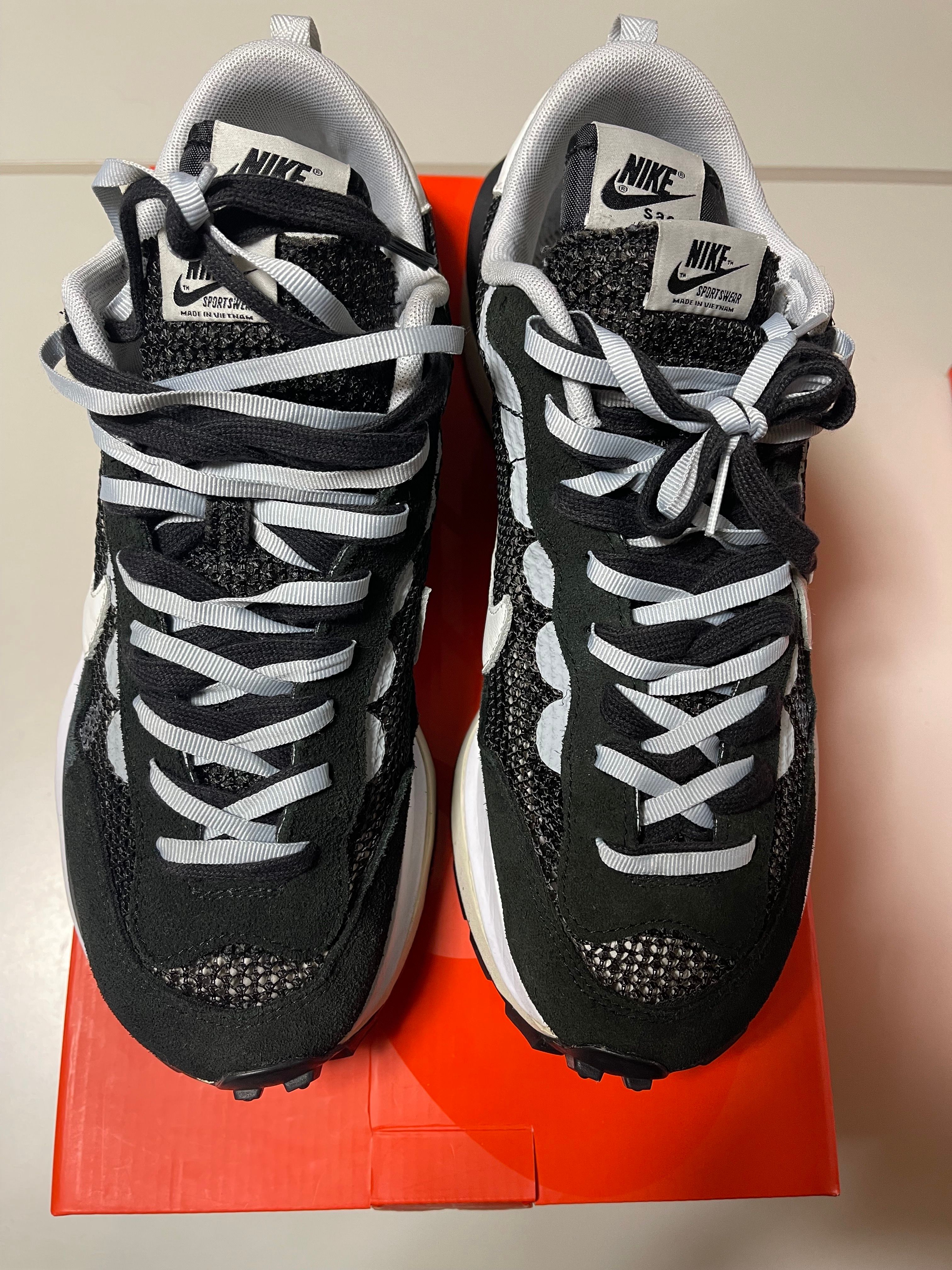 sacai × Nike Vapor Waffle "Black and White"