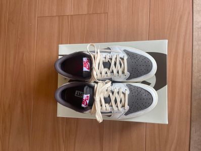 Travis Scott × Nike Air Jordan 1 Low OG SP "Reverse Mocha/Sail and Ridgerock"