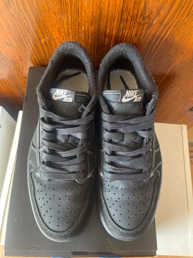 Travis Scott × Nike Air Jordan 1 Low OG SP "Black Phantom"