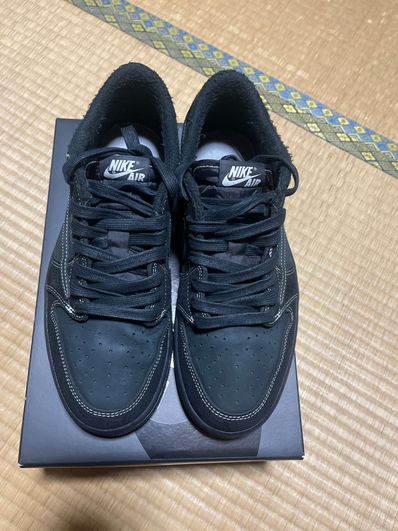 Travis Scott × Nike Air Jordan 1 Low OG SP "Black Phantom"
