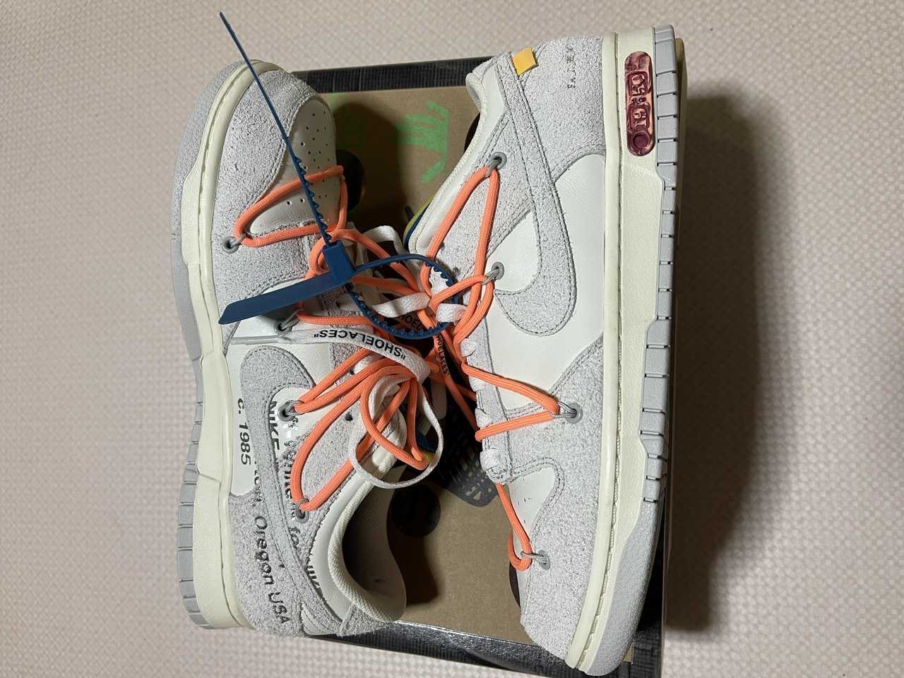 Off-White × Nike Dunk Low 1 of 50 "Lot.19" 