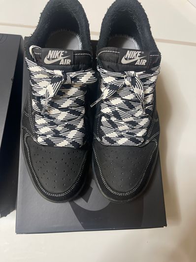 Travis Scott × Nike Air Jordan 1 Low OG SP "Black Phantom"