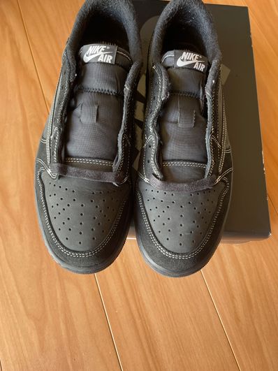 Travis Scott × Nike Air Jordan 1 Low OG SP "Black Phantom"