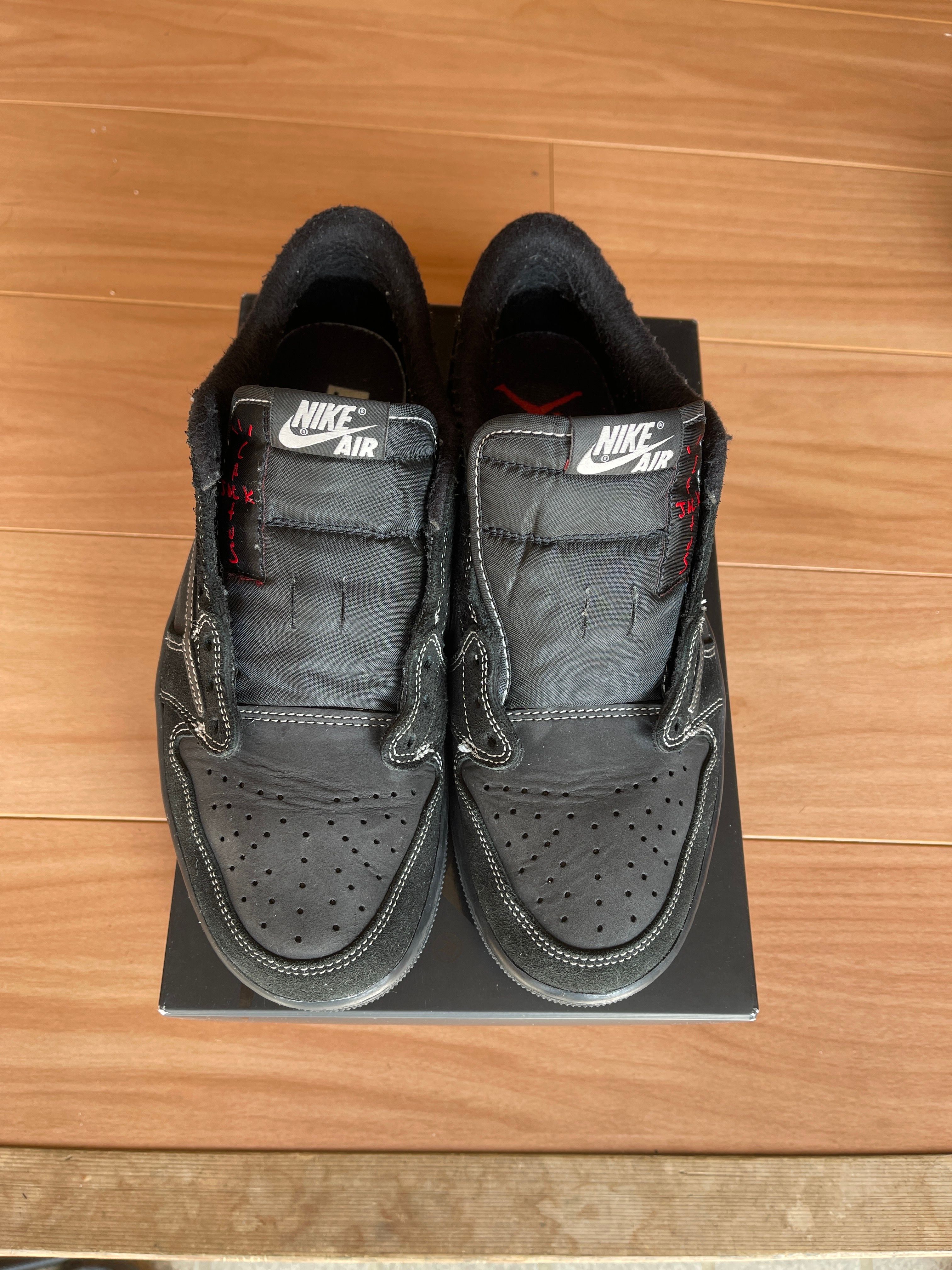 Travis Scott × Nike Air Jordan 1 Low OG SP "Black Phantom"