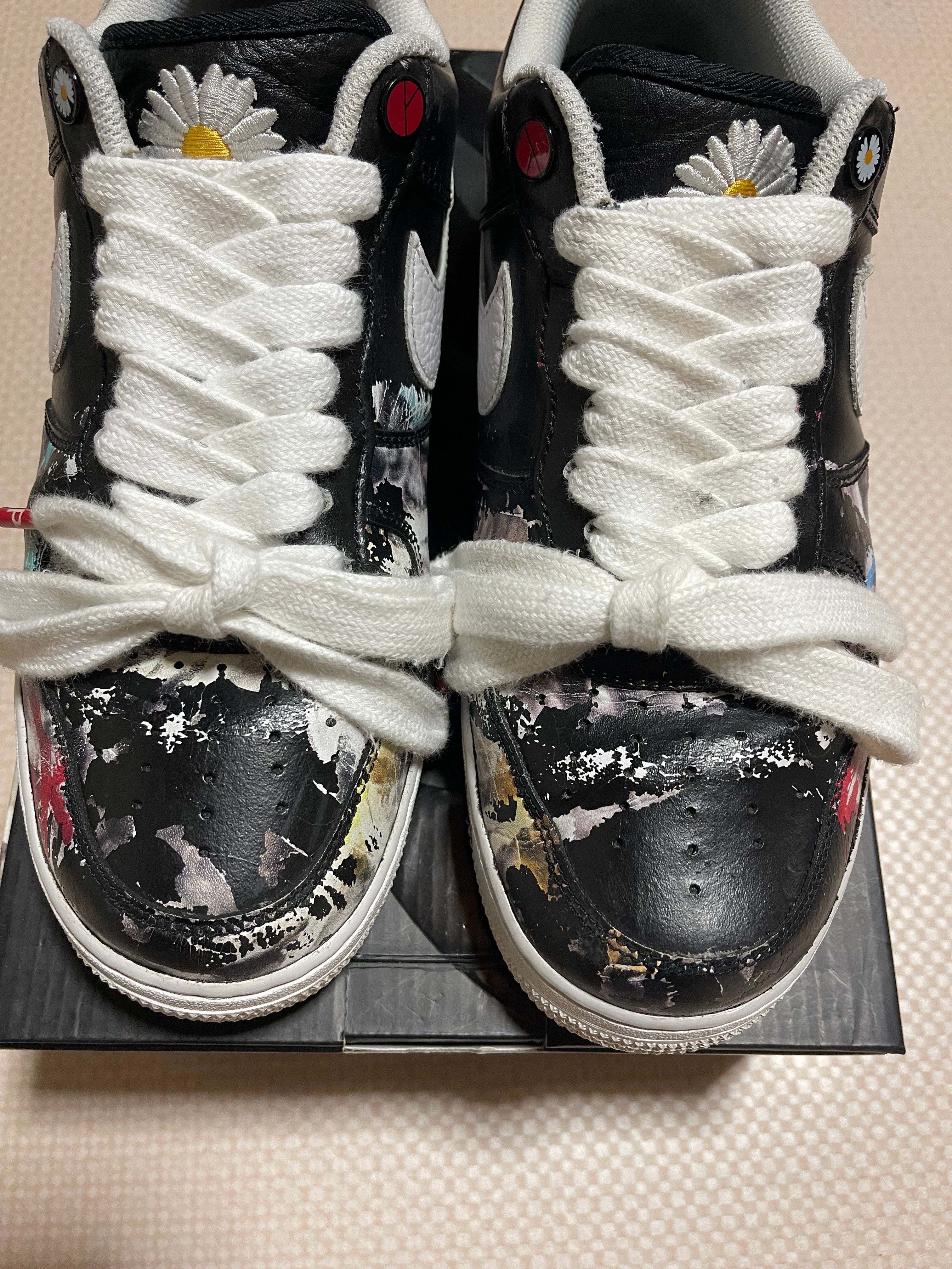 PEACEMINUSONE × Nike Air Force 1 Low Para Noise "Black" / G-DRAGON