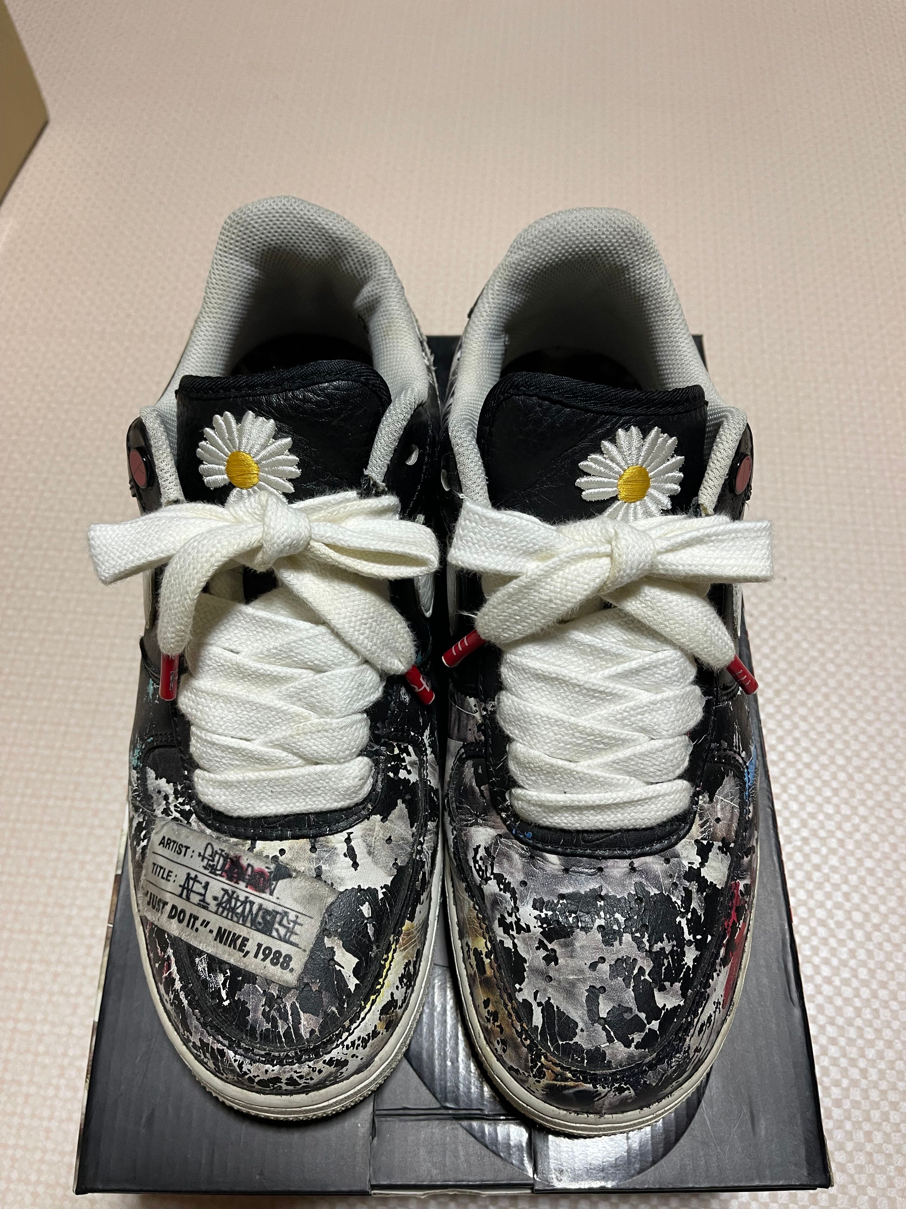 PEACEMINUSONE × Nike Air Force 1 Low Para Noise "Black" / G-DRAGON