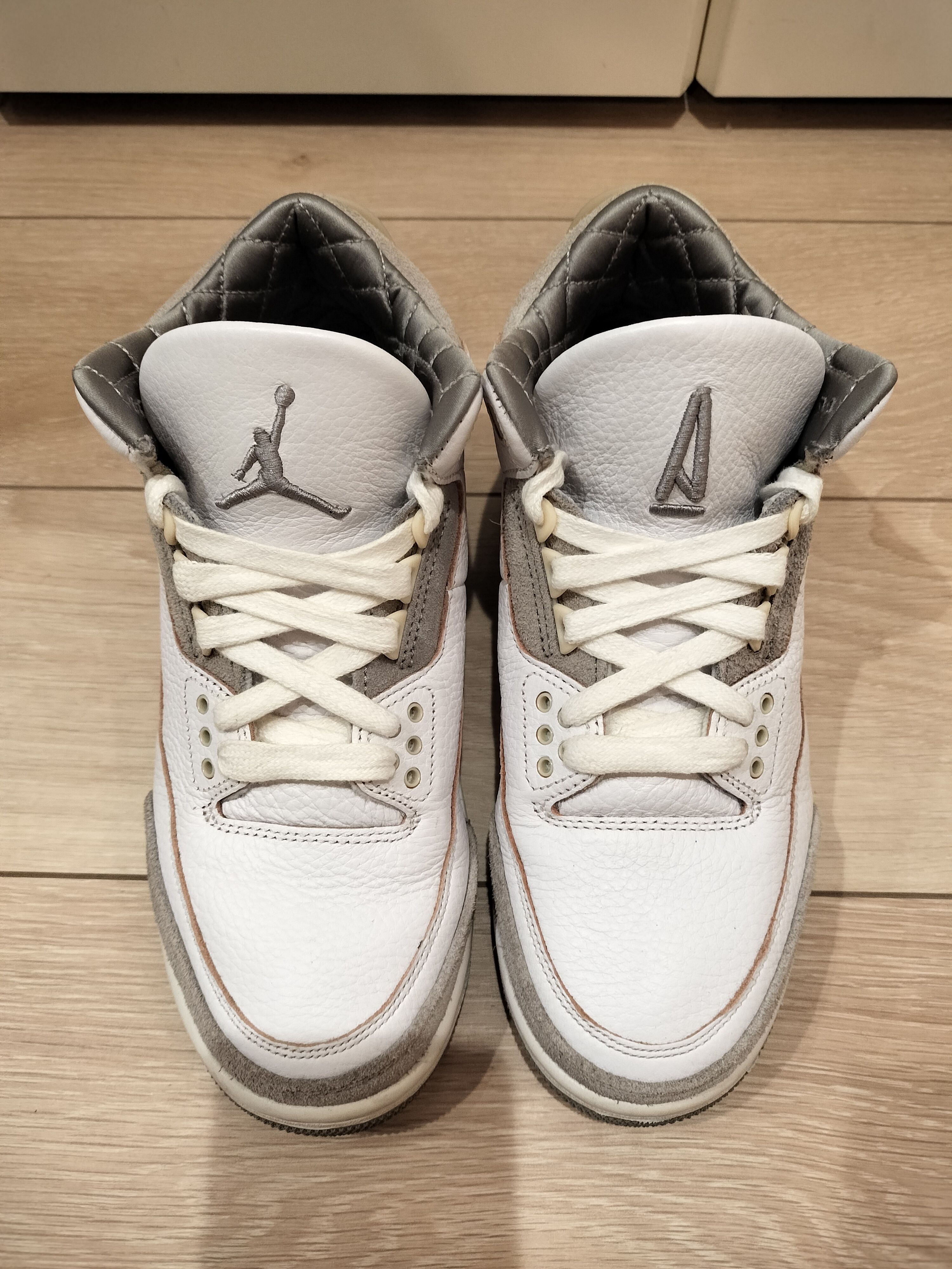 A Ma Maniere × Nike Women's Air Jordan 3 Retro SP "White/Medium Grey Violet Ore"