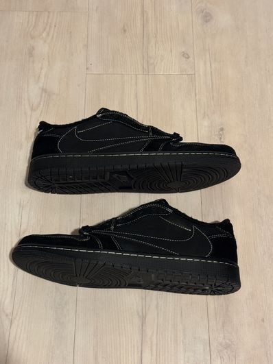 Travis Scott × Nike Air Jordan 1 Low OG SP "Black Phantom"