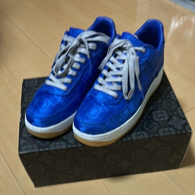 CLOT × Nike Air Force 1 Low "Blue"