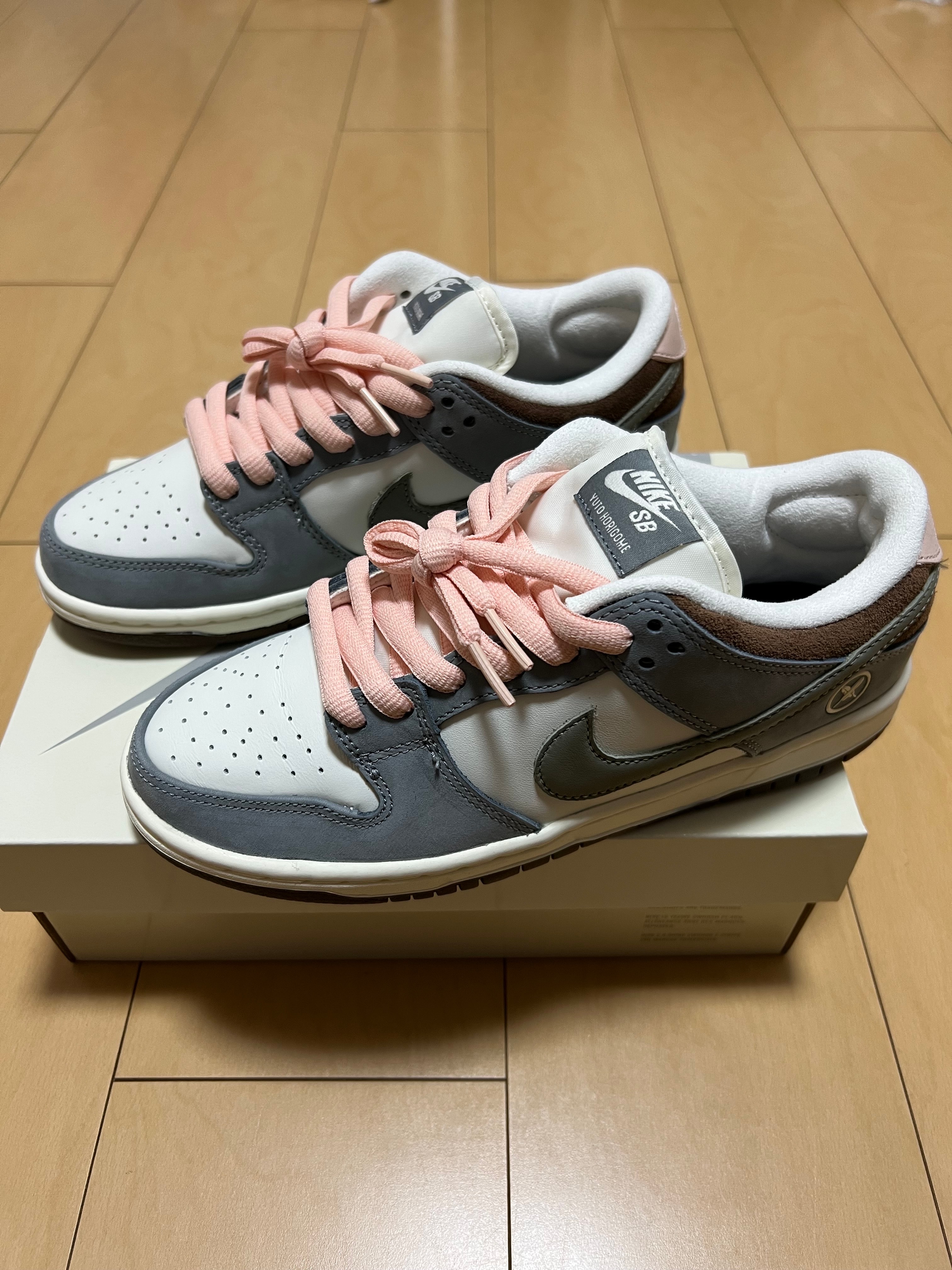 堀米 雄斗(Yuto Horigome) × Nike SB Dunk Low Pro QS "Wolf Grey"
