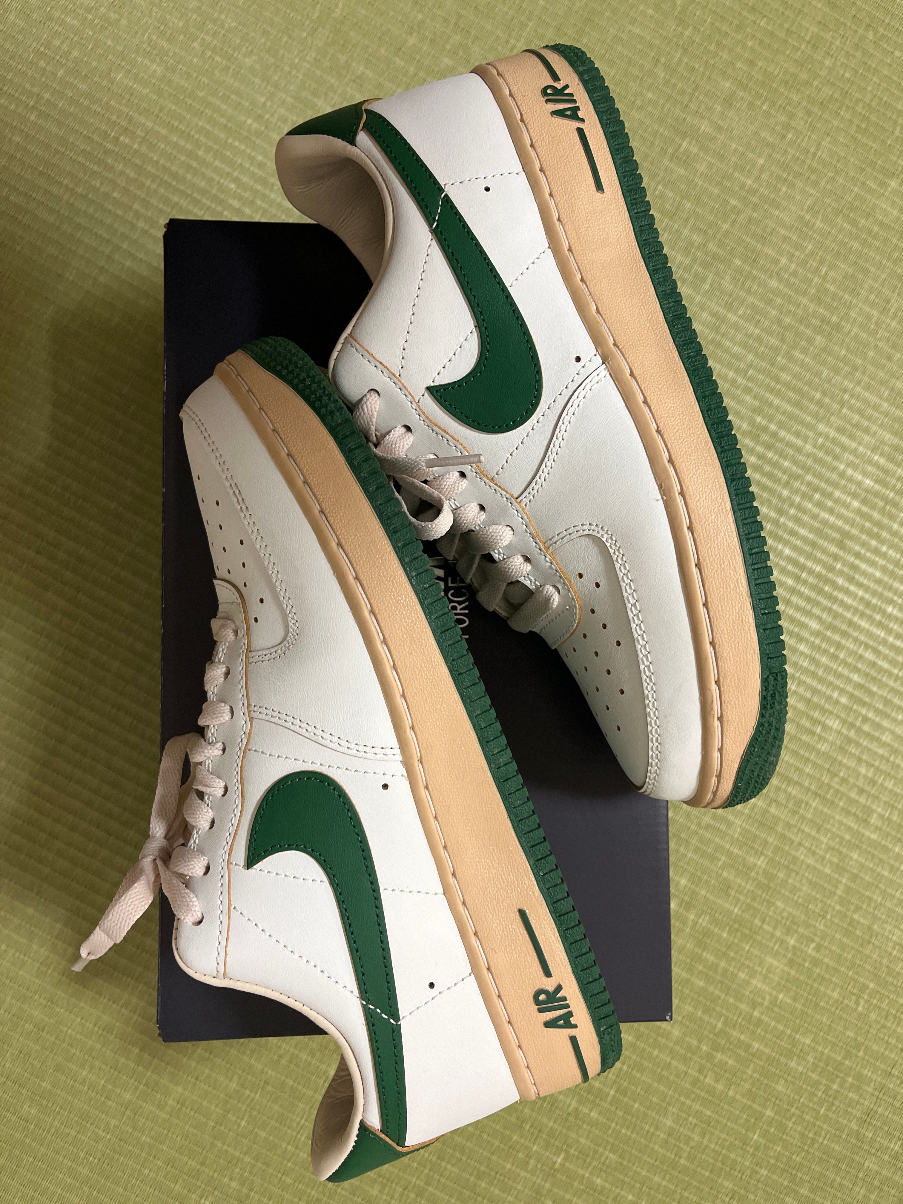 Nike Women's Air Force 1 Low "Green and Muslin"