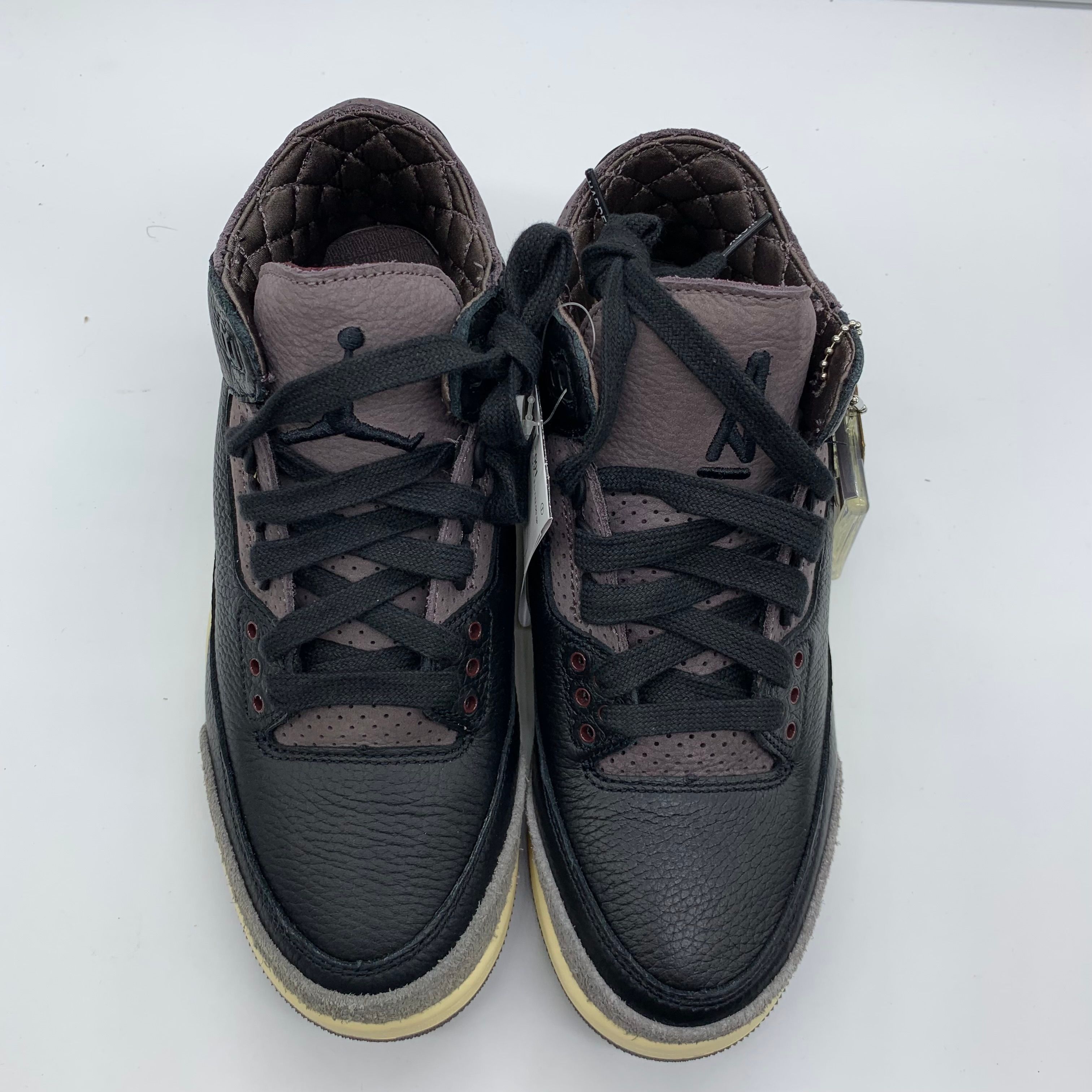 A Ma Maniere × Nike Women's Air Jordan 3 Retro OG SP "Black and Flat Pewter/WYWS"