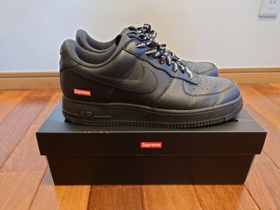 Supreme × Nike Air Force 1 Low "Black"