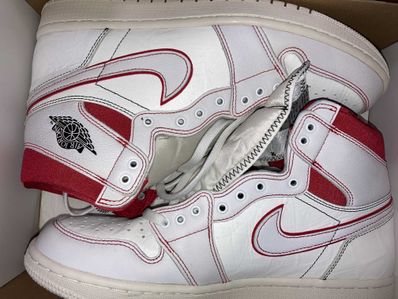 Nike Air Jordan 1 Retro High OG "Sail/University Red"