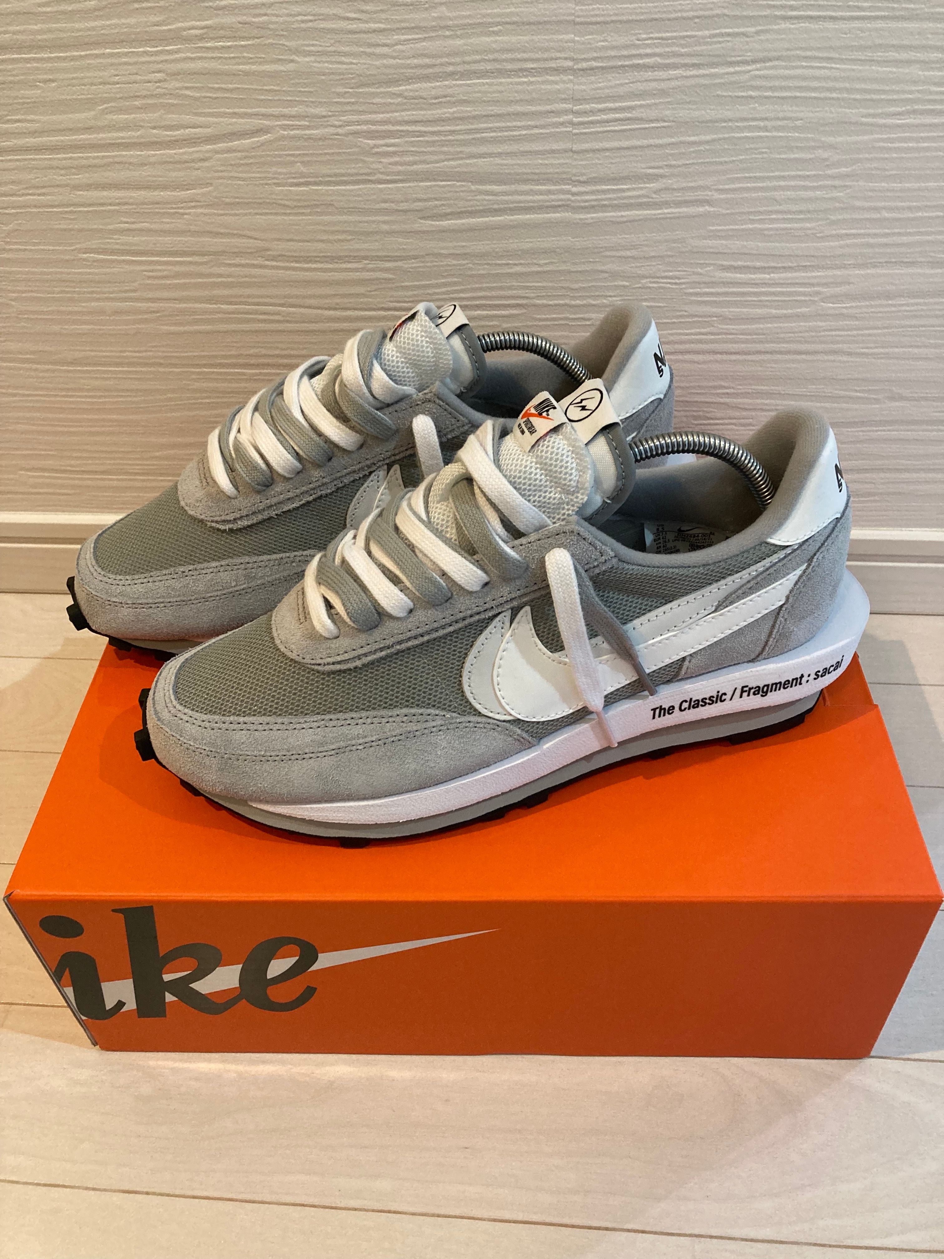 Fragment × sacai × Nike LD Waffle "Light Smoke Grey"
