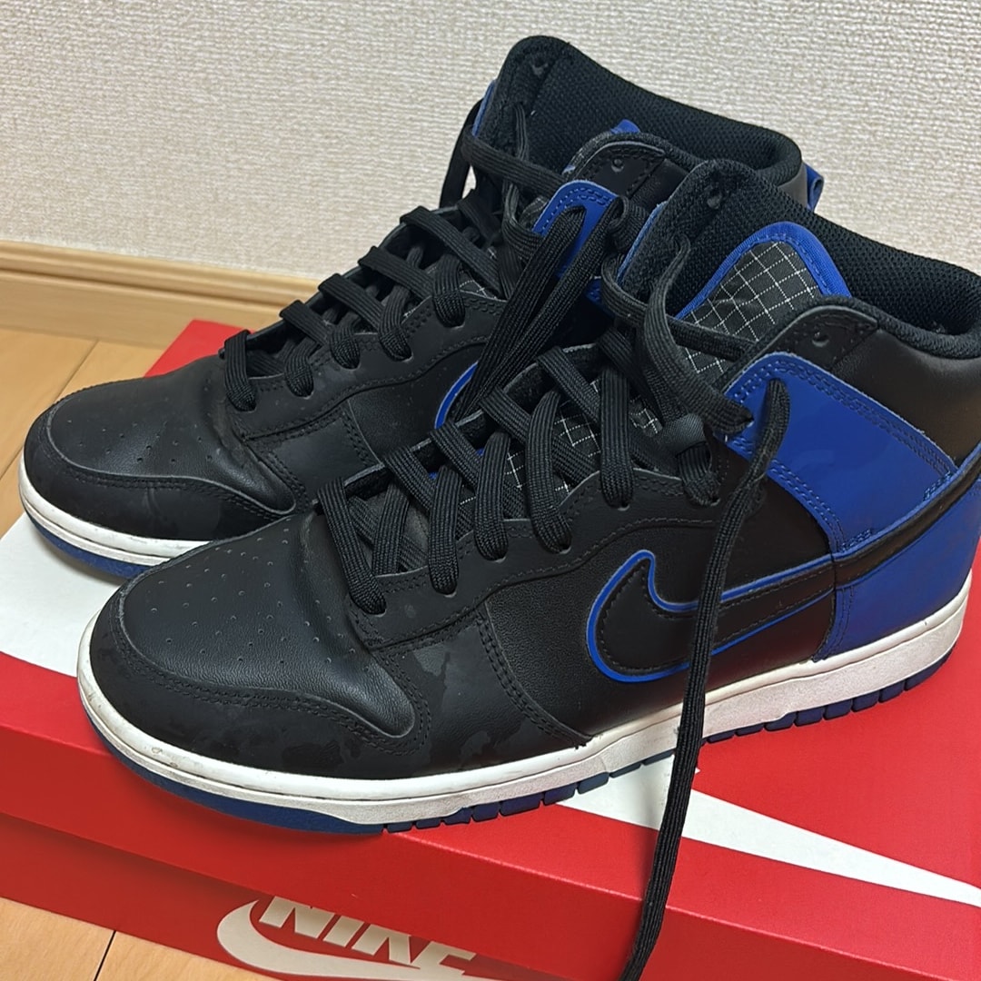Nike Dunk High "Blue Camo"