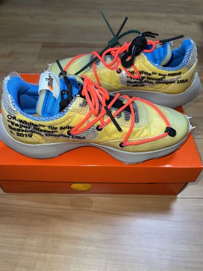 Off-White × Nike Women's Vapor Street "Tour Yellow"