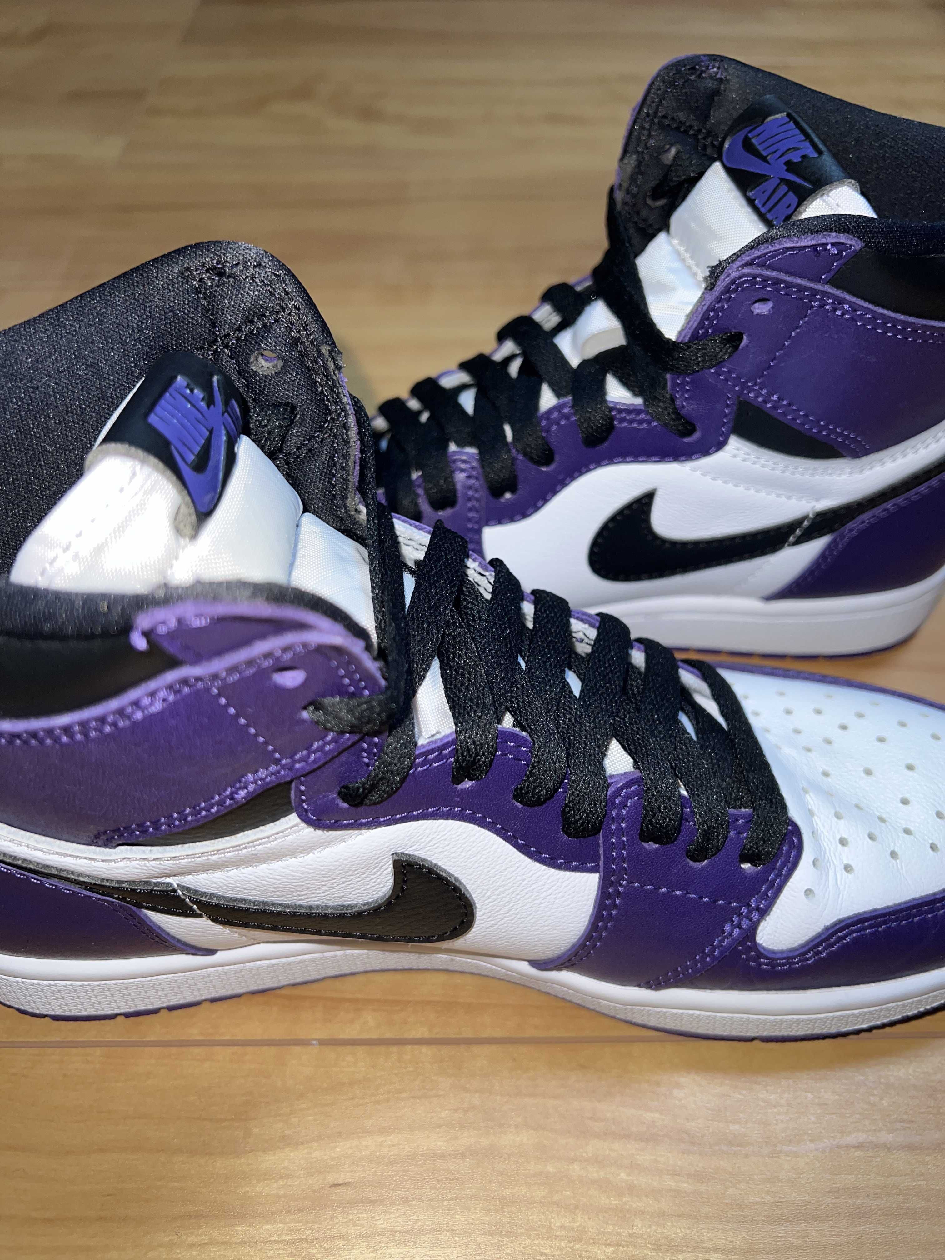 Nike Air Jordan 1 Retro High OG "Court Purple White/Black" (2020)