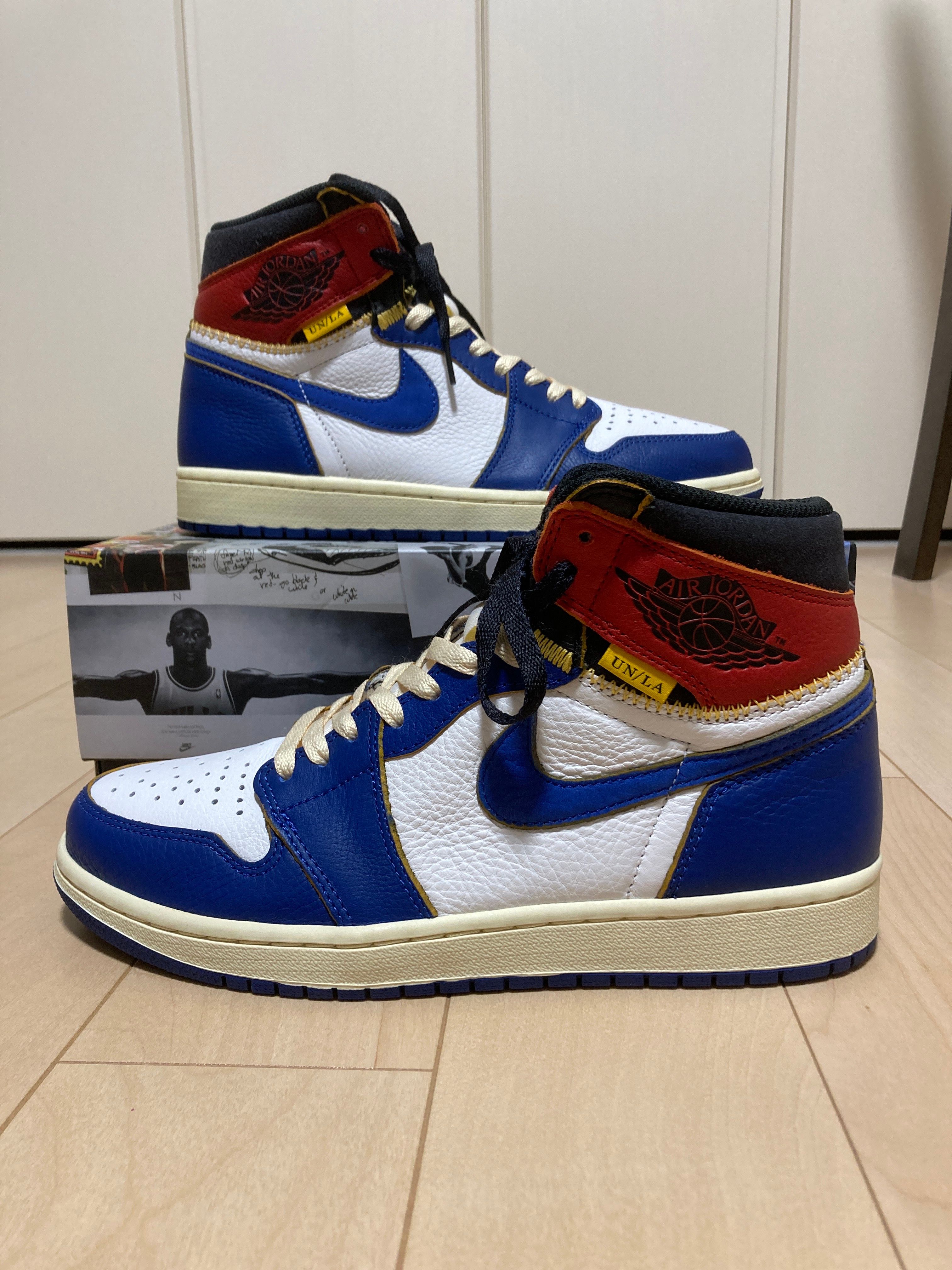 Union × Nike Air Jordan 1 Retro High OG NRG "Storm Blue/Varsity Red"