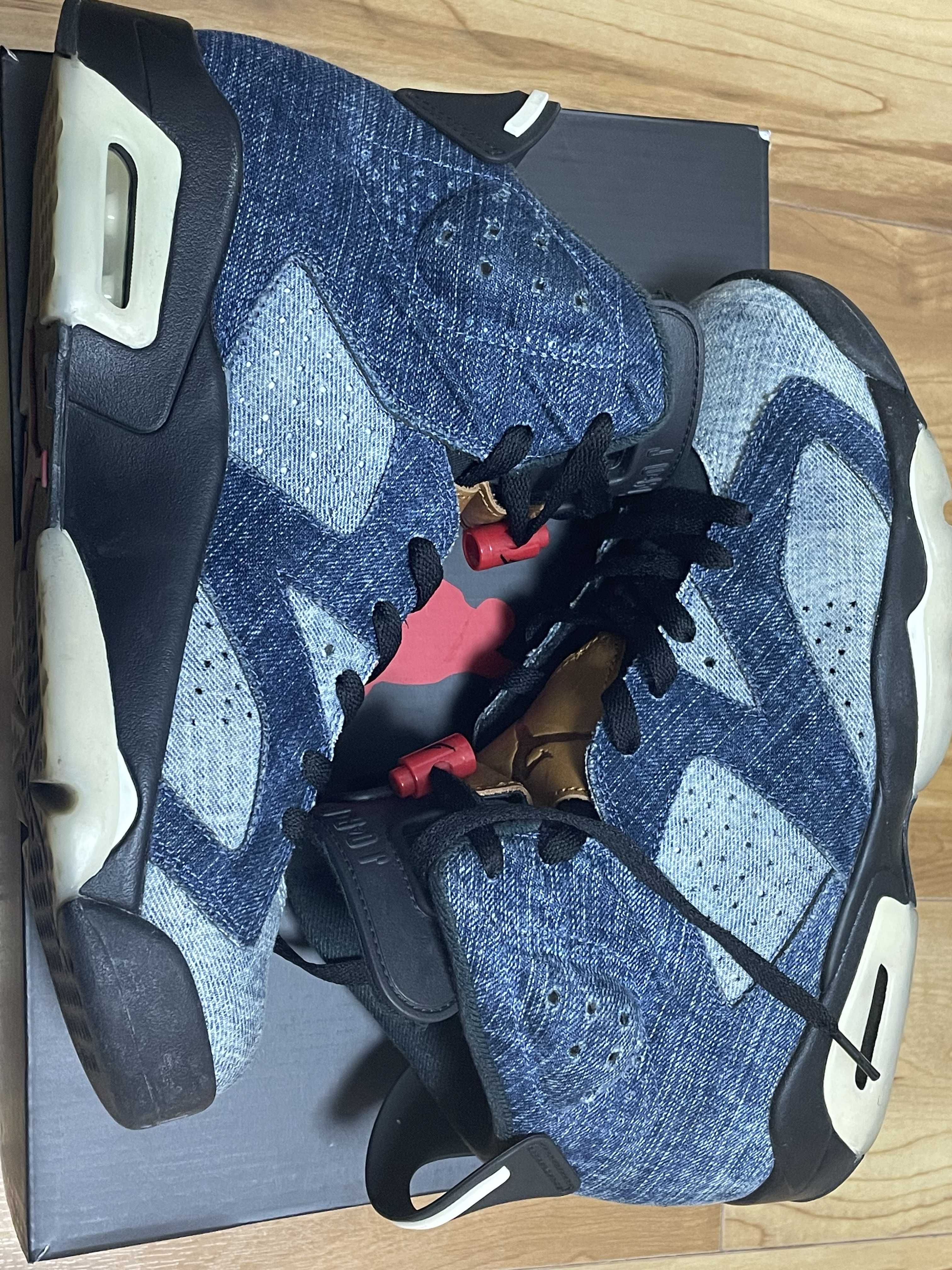 NIKE AIR JORDAN 6 "WASHED DENIM"