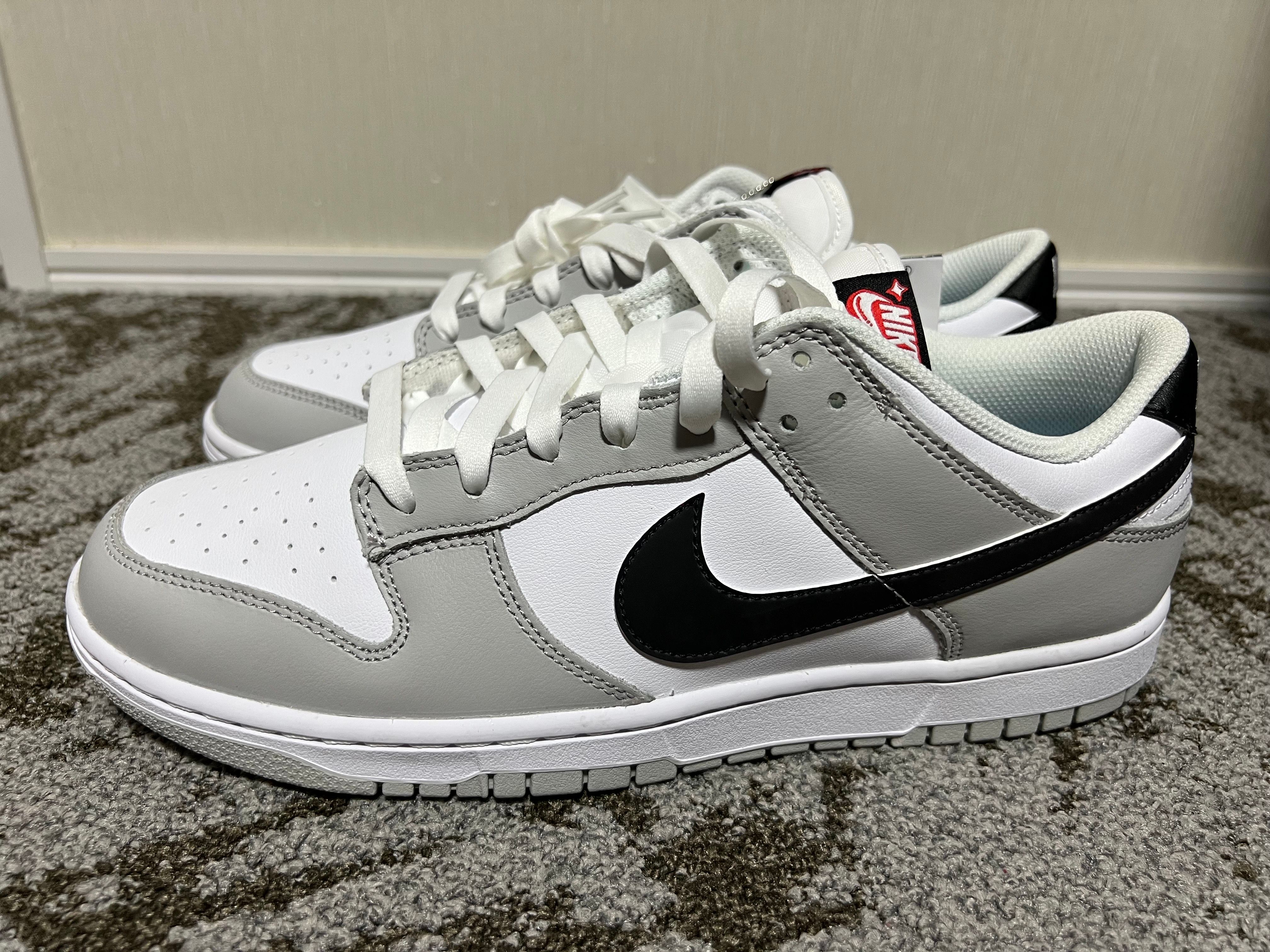 Nike Dunk Low SE Lottery "Grey Fog/Light Crimson"
