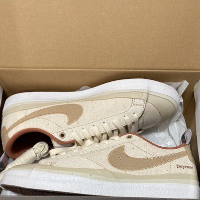 Doyenne × Nike SB Blazer Low "Coconut Milk and Rattan"