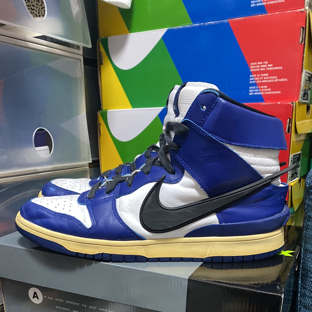 Ambush × Nike Dunk High "Deep Royal"