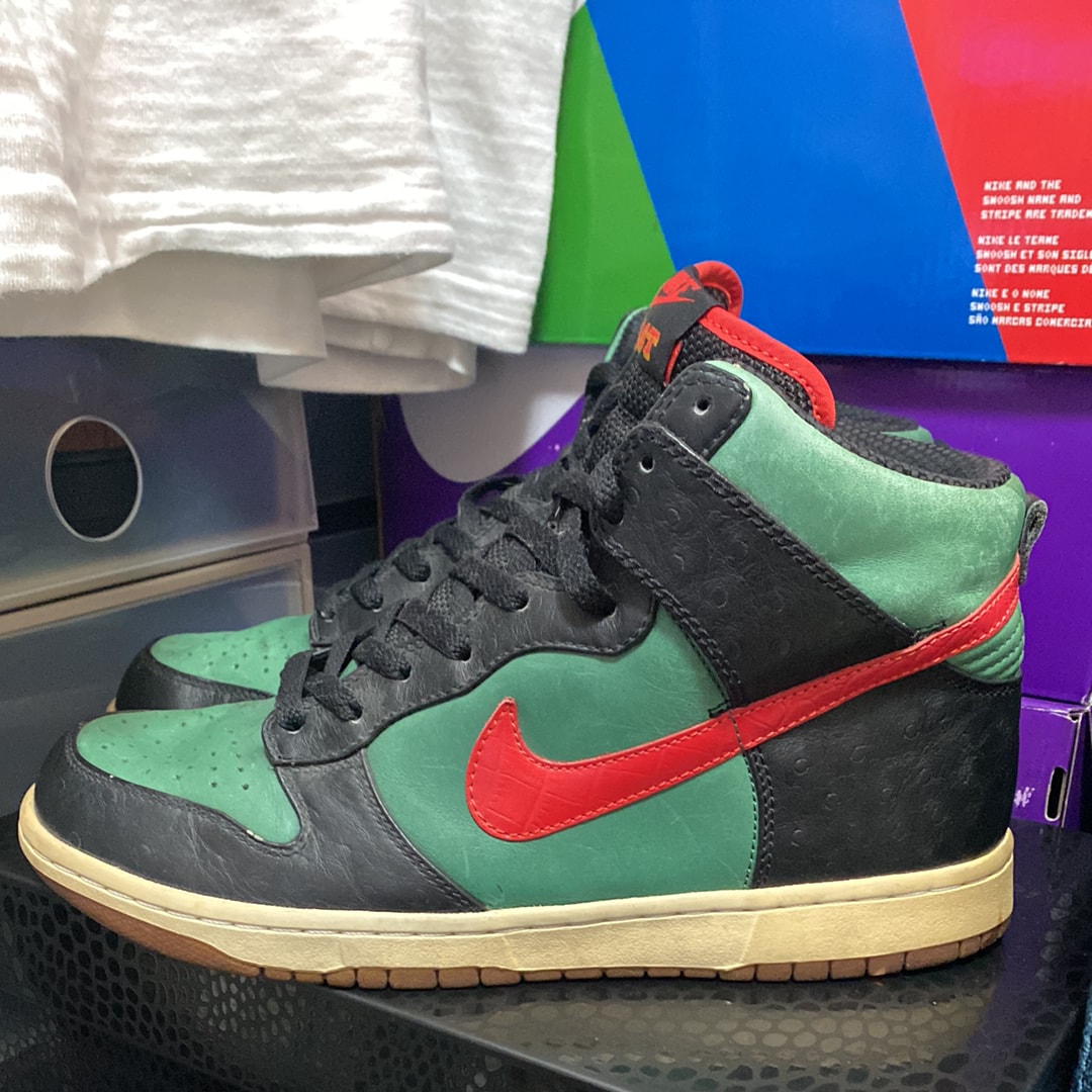 DJ Clark Kent × Nike Dunk High Supreme Spark LE "EAST"