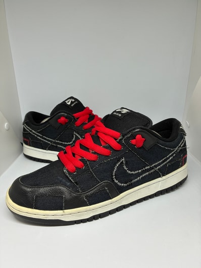 Wasted Youth × Nike SB Dunk Low "Black Denim" / VERDY