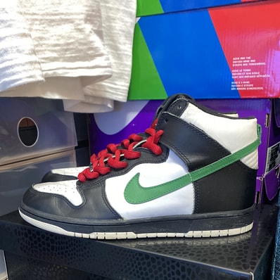 Nike Dunk High "Heineken"