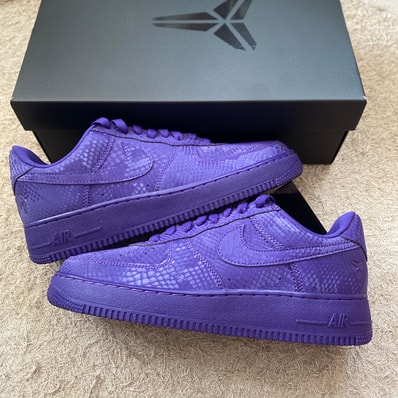Kobe Bryant × Nike Air Force 1 Low "Court Purple"