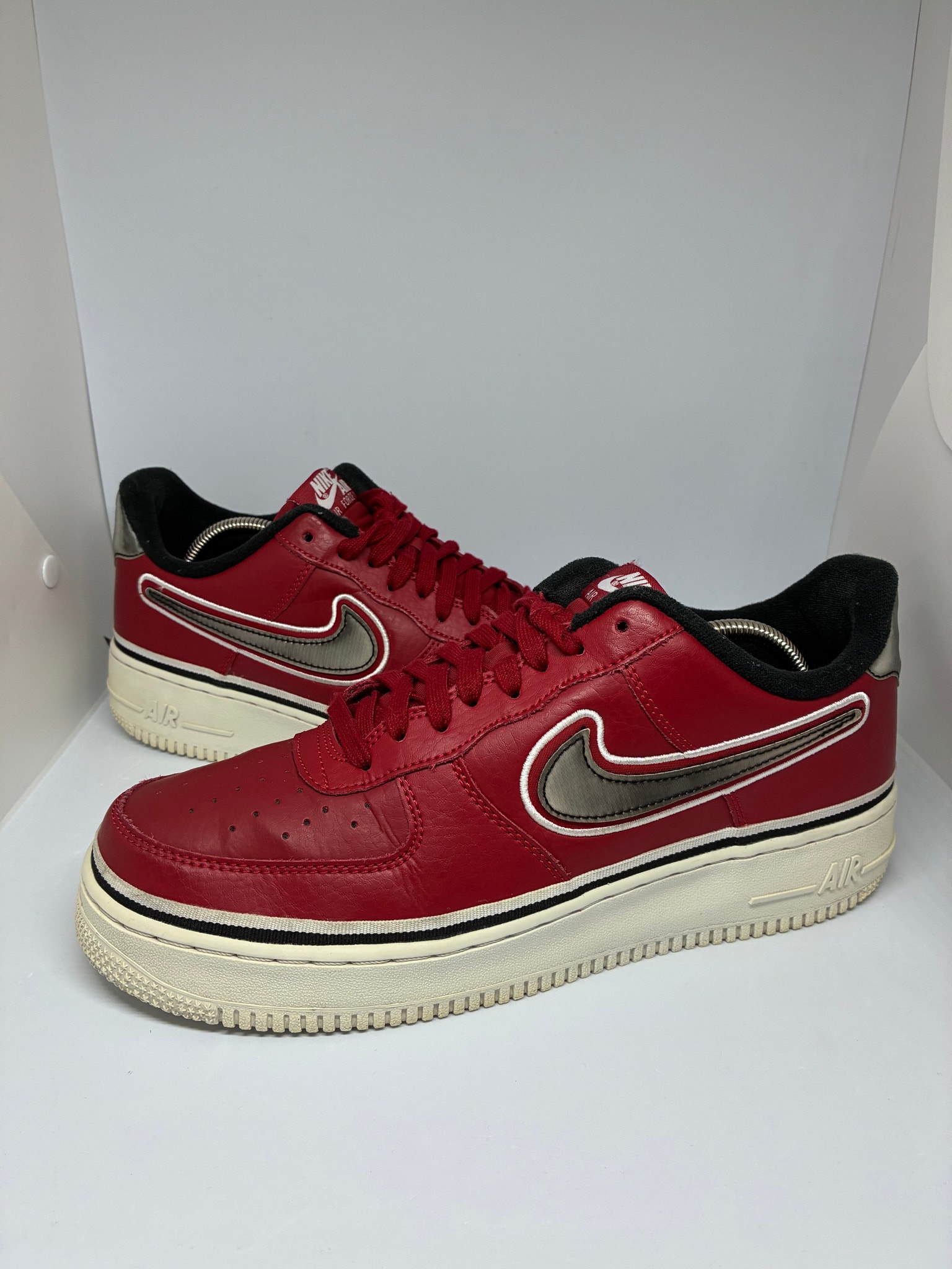 NBA × Nike Air Force 1 Low Sport "Varsity Red"