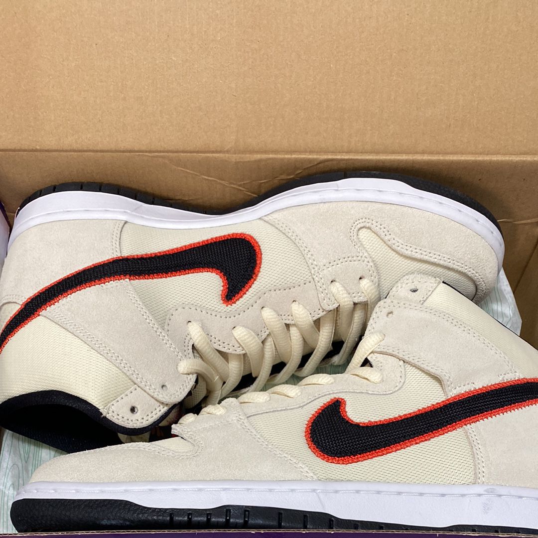 Nike SB Dunk High "San Francisco Giants/Coconut Milk and Black"