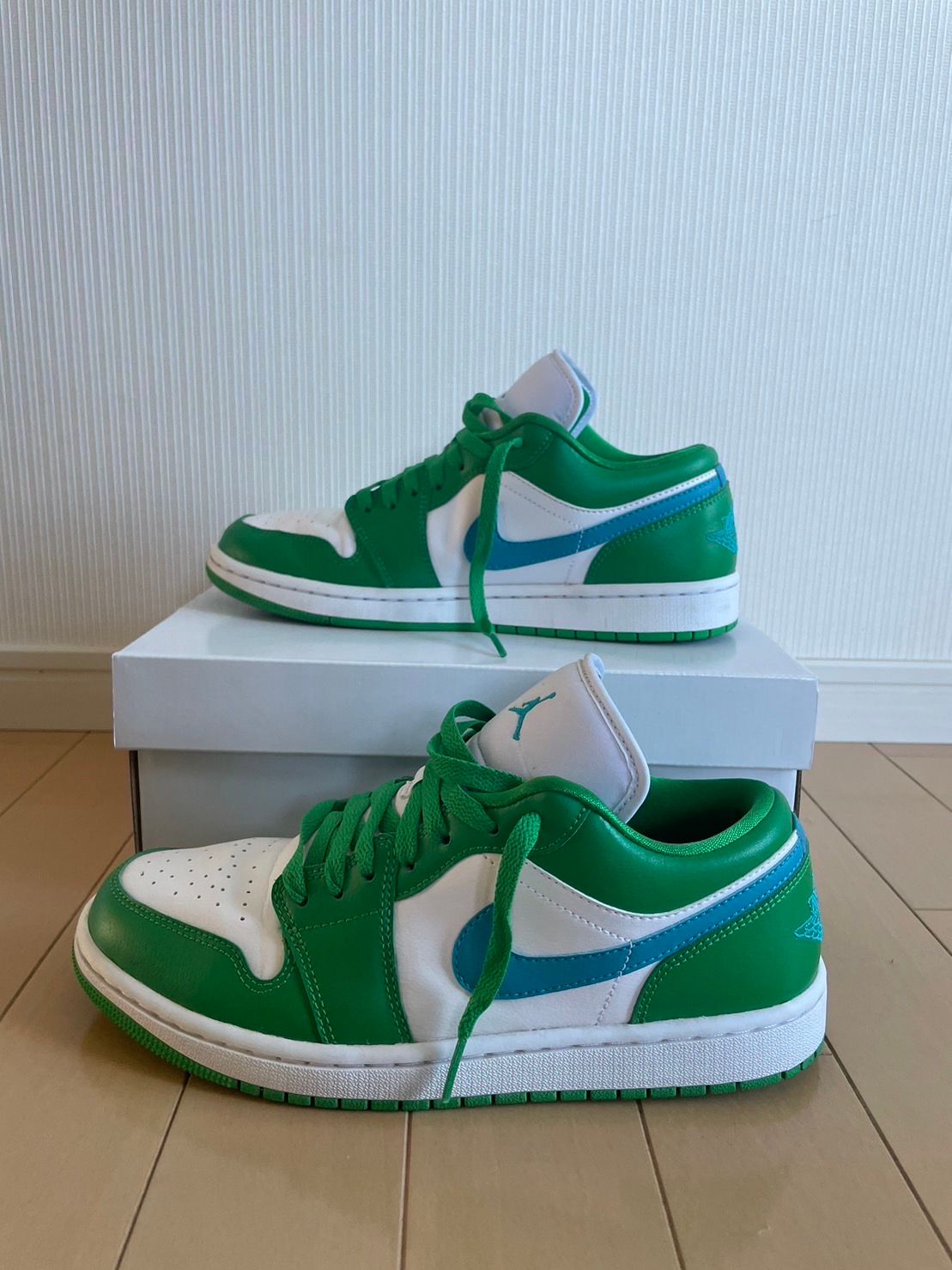 Nike Women's Air Jordan 1 Low "Lucky Green"
