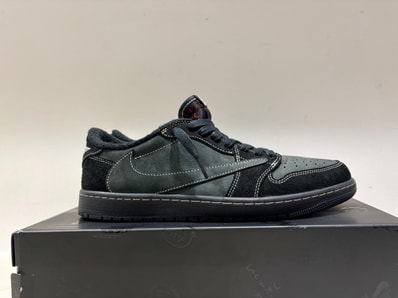 Travis Scott × Nike Air Jordan 1 Low OG SP "Black Phantom"