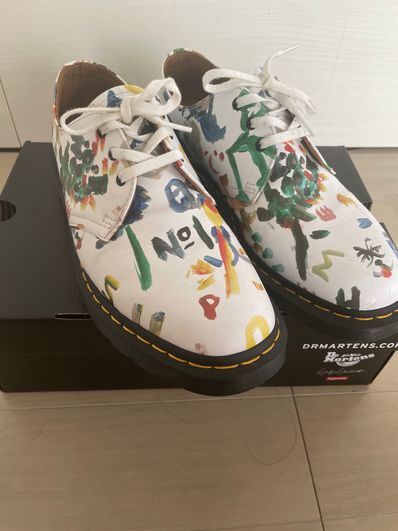 Yohji Yamamoto × Supreme × Dr.Martens 3eye-Shoe "White"