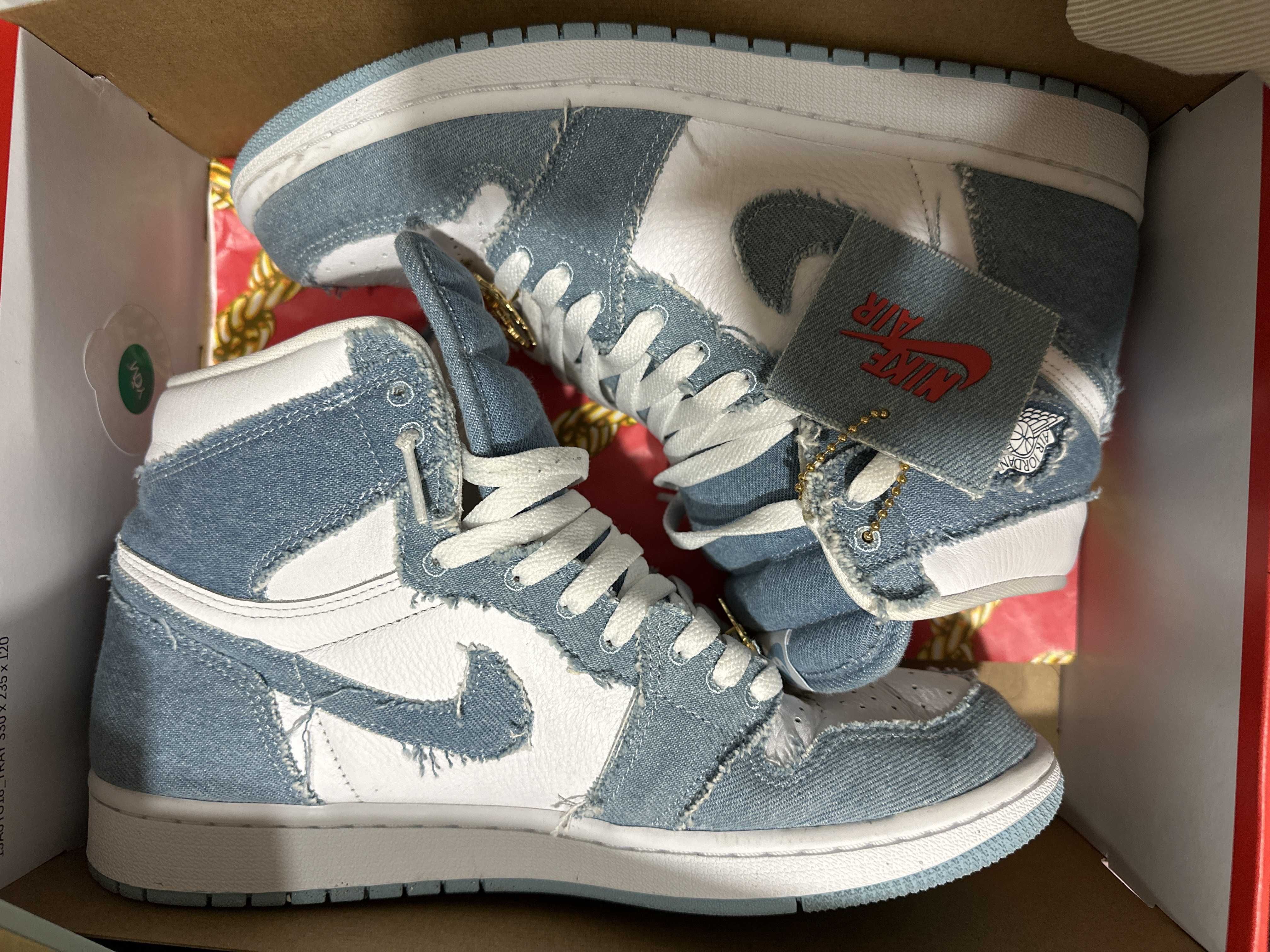 Nike Women's Air Jordan 1 High OG "Denim"
