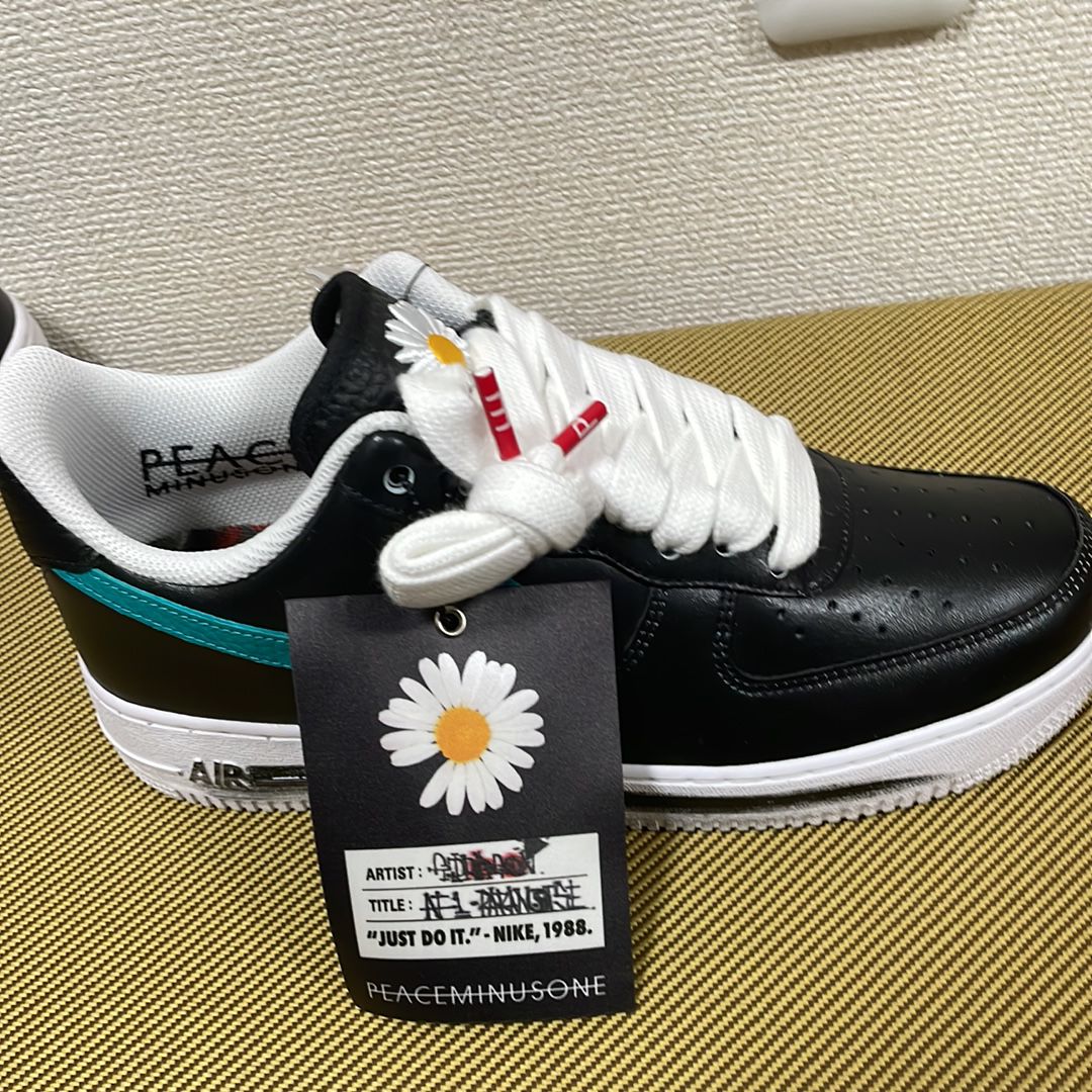 PEACEMINUSONE × Nike Air Force 1 Low '07 Para-Noise 3.0 "Black and Multi-Color" / G-DRAGON