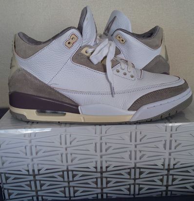 A Ma Maniere × Nike Women's Air Jordan 3 Retro SP "White/Medium Grey Violet Ore"