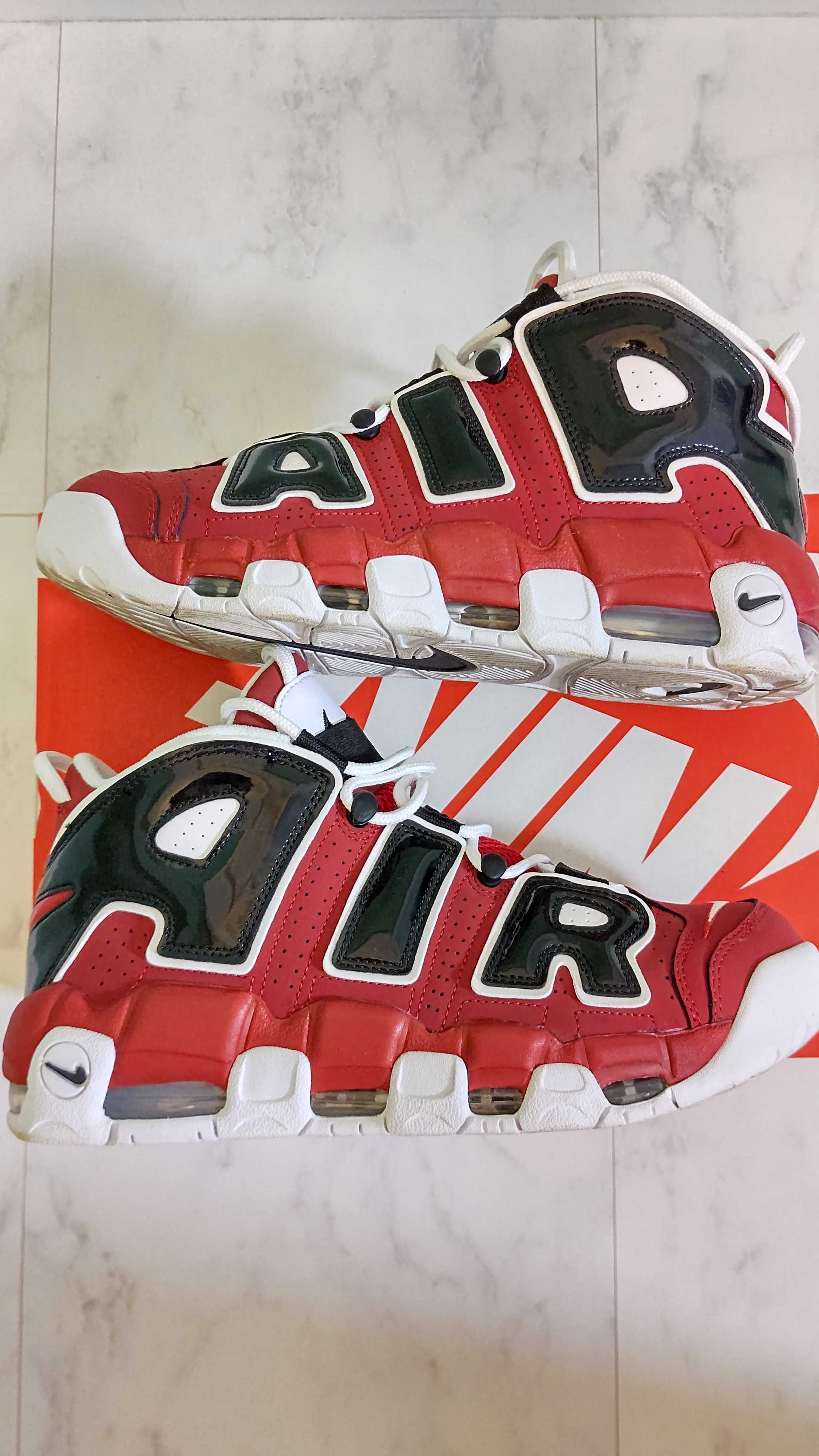 Nike Air More Uptempo ’96 "Black and Varsity Red" (2021)