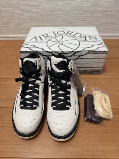 A Ma Maniere × Nike Air Jordan 2 "Airness/Sail and Burgundy"
