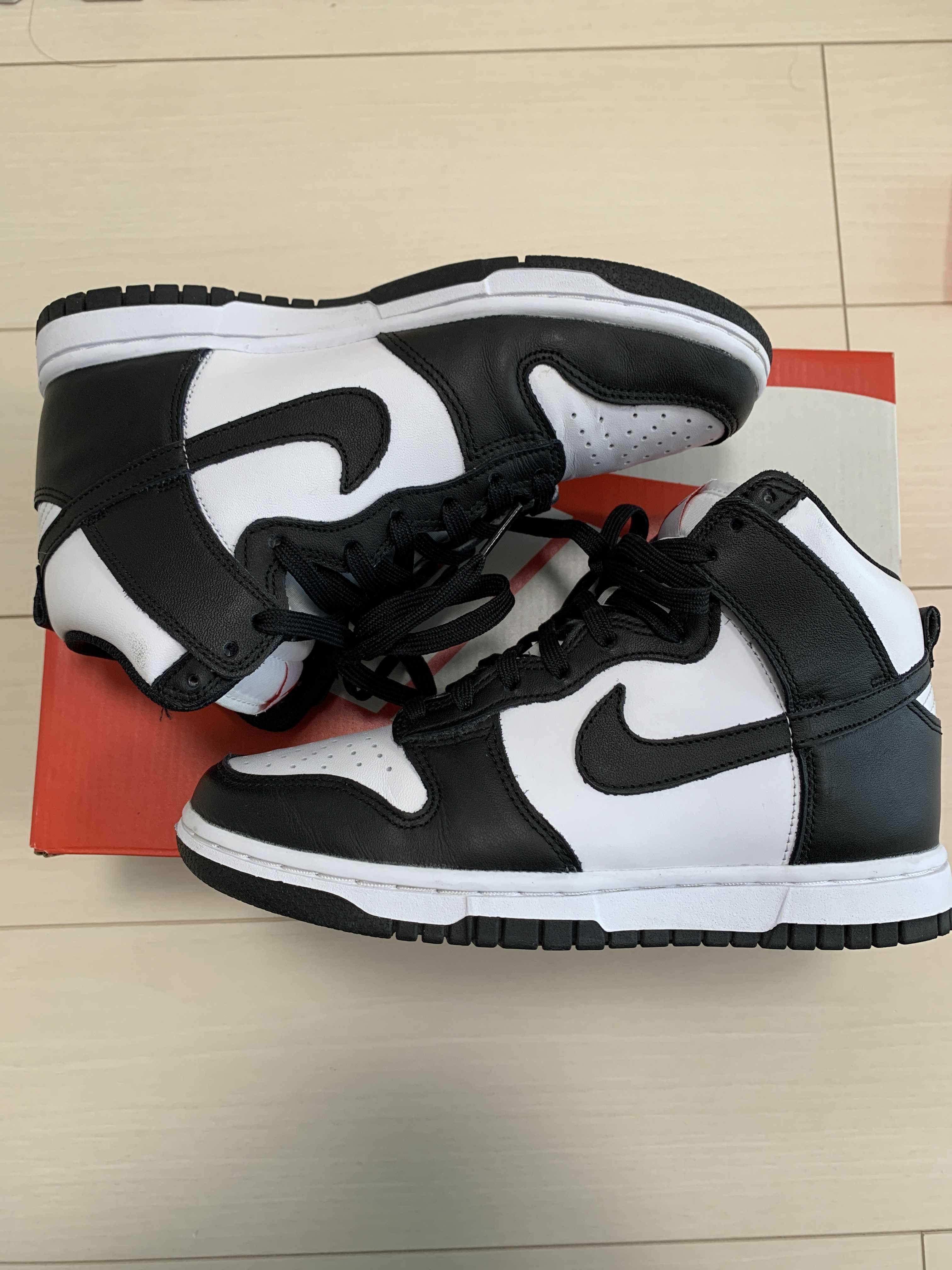 Nike Women's Dunk High "Black and White"